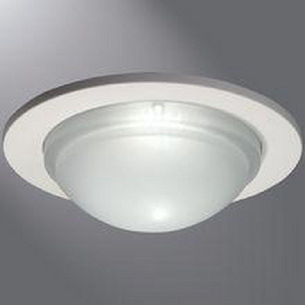 HALO White 1-Light Shower Trim in White 