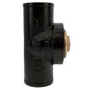 Black Spigot x FNPT Cast Iron Test Tee 