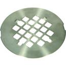 Signature Hardware Brushed Nickel 4-1/4 in. Snap-In Shower Drain Strainer 
