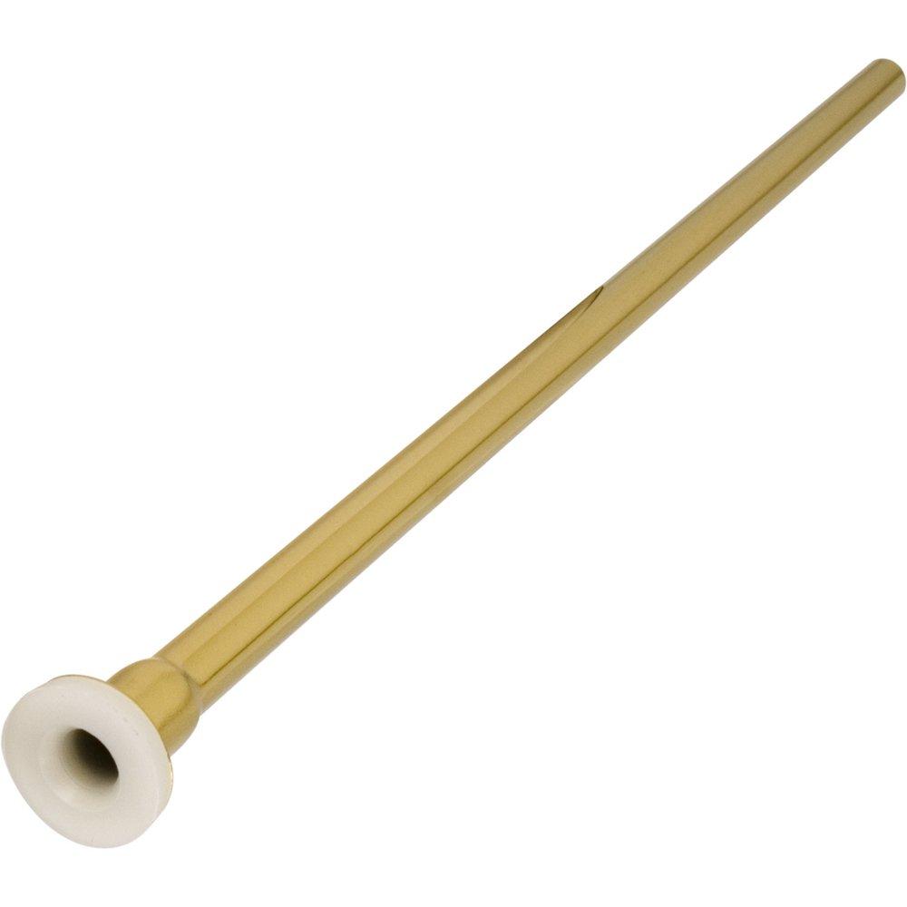 Signature Hardware Polished Brass 3/8 in. 12 in. Flat Head Water Supply Tube 