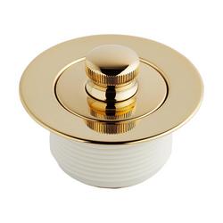 Lift & Turn Drain in Polished Brass