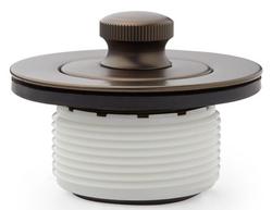 Lift & Turn Drain in Brushed Nickel