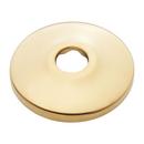 5/8 in. Stainless Steel Shallow Box Escutcheon in Polished Brass - PVD