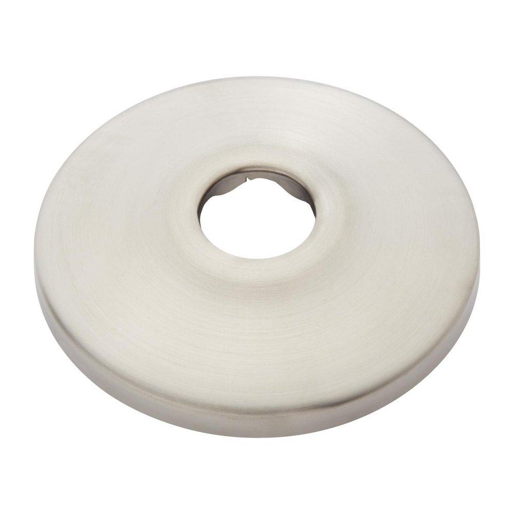 Signature Hardware Brushed Nickel 5/8 in. Stainless Steel Shallow Box Escutcheon 
