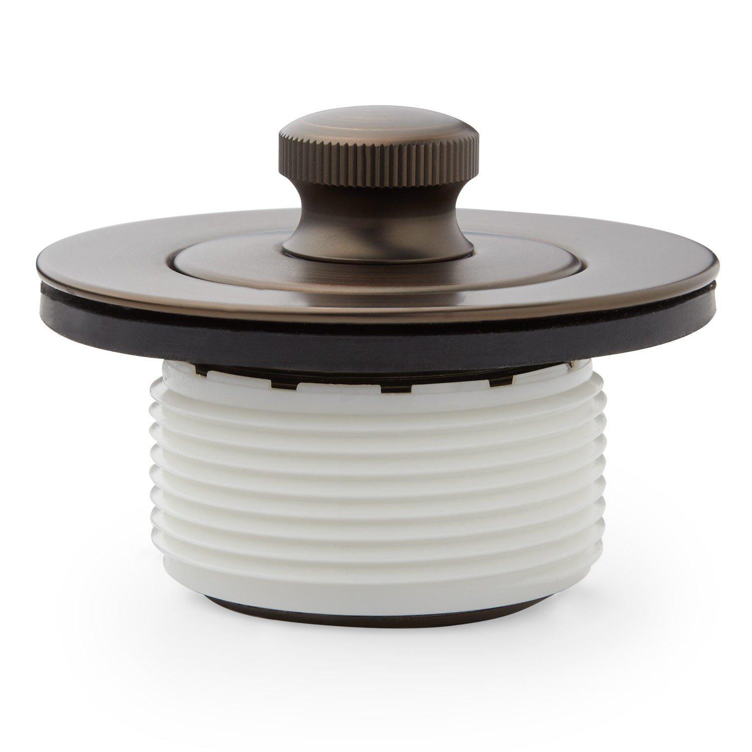 Signature Hardware Oil Rubbed Bronze Lift & Turn Drain 