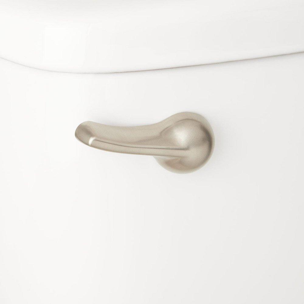 Signature Hardware Brushed Nickel Front Mount Trip Lever 