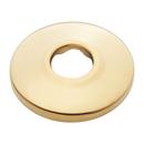 1/2 in. Stainless Steel Shallow Box Escutcheon in Polished Brass - PVD