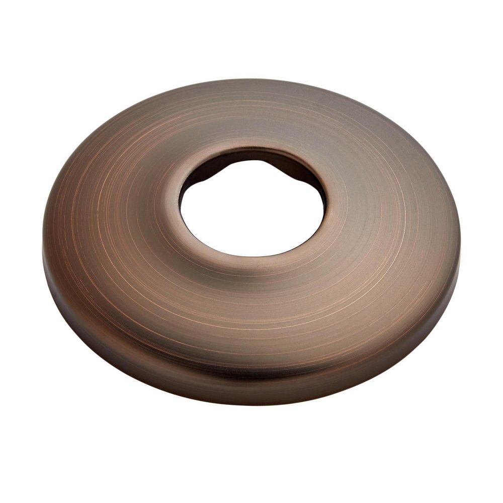 Signature Hardware Oil Rubbed Bronze 1/2 in. Stainless Steel Shallow Box Escutcheon 