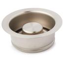 Signature Hardware Stainless Steel Brass Disposer Flange & Stopper
