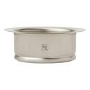 Signature Hardware Brushed Nickel Brass Disposer Flange & Stopper 