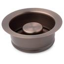 Signature Hardware Oil Rubbed Bronze Brass Disposer Flange & Stopper 