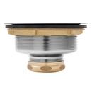 Signature Hardware Chrome 3-1/2 in. Basket Strainer 