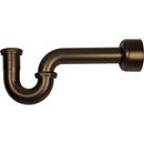 Signature Hardware Oil Rubbed Bronze 1-1/2 x 1-1/4 in. Brass P-Trap 