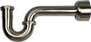 Signature Hardware Brushed Nickel 1-1/2 x 1-1/4 in. Brass P-Trap 
