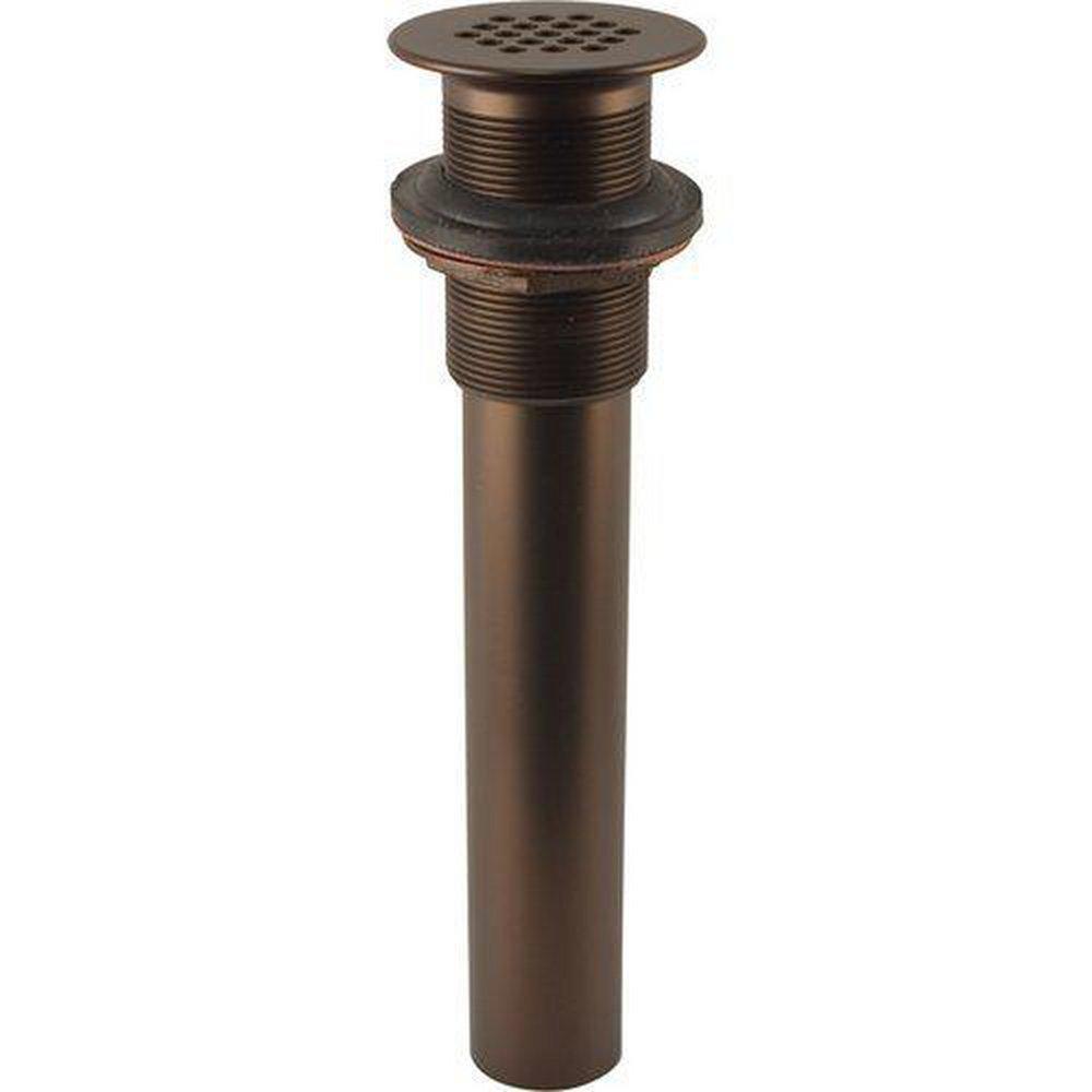 Signature Hardware Oil Rubbed Bronze 2-1/4 x 6 in. Grid Style Bathroom Sink Drain 