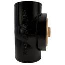 Black Spigot x FNPT Cast Iron Test Tee 