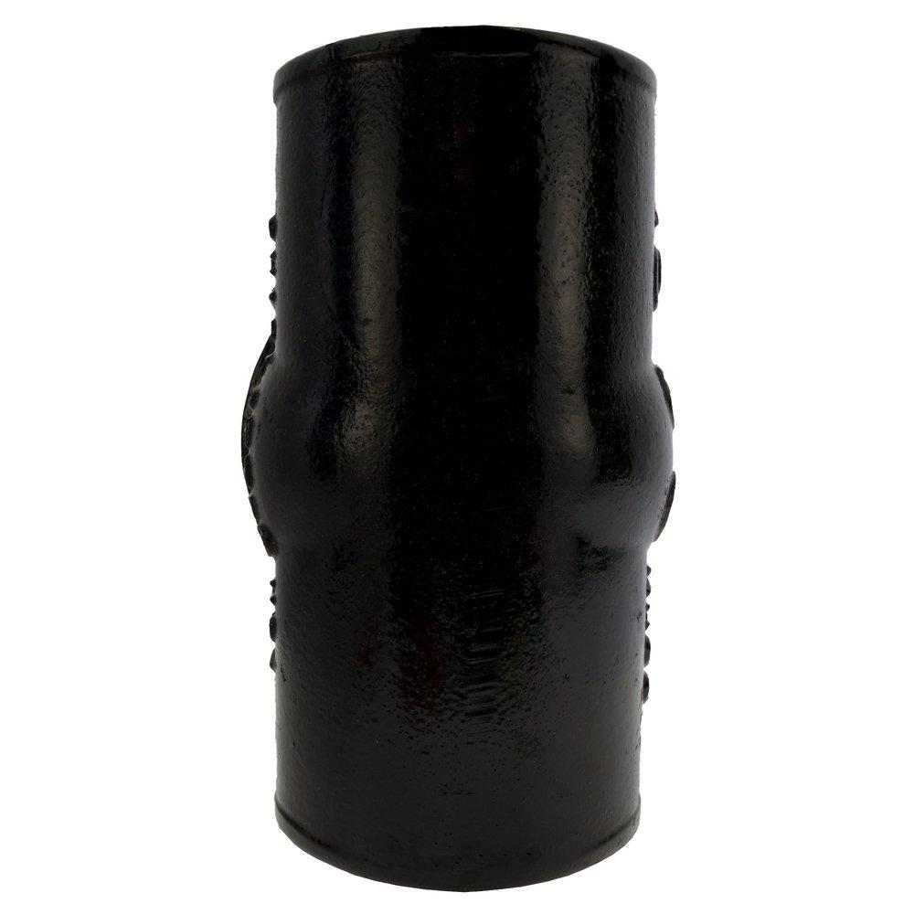 Black Spigot x FNPT Cast Iron Test Tee 