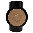 Black Spigot x FNPT Cast Iron Test Tee 