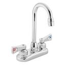 Moen Chrome 2.2 gpm Double Lever Handle Bar Faucet 