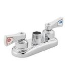 Double Lever Handle Bar Faucet in Polished Chrome