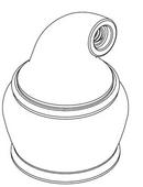 Moen Chrome MWS 2-Hole Cold Lever Handle 