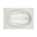 60 x 42 in. Soaker Drop-In Bathtub with End Drain in White