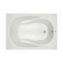 PROFLO® White 72 x 36 in. Soaker Drop-In Bathtub with End Drain 