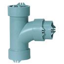 Expansion Joint Enfusion Reducing, DWV and Sanitary Schedule 40 Polypropylene Tee 