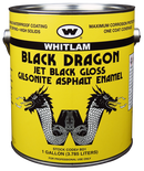 WHITLAM Black 5 gal. Asphalt Paint 