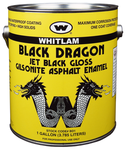 1 gal Asphalt Paint in Black