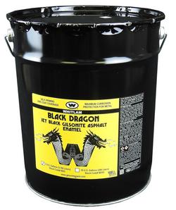 5 gal. Asphalt Paint in Black