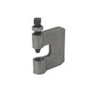 Eaton B-Line Series Black Steel C-Clamp with Locknut in Black 