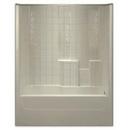 60 in. x 32-1/2 in. Tub & Shower Unit in White with Right Drain