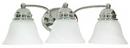 100W 3-Light Arm Vanity Fixture in Polished Chrome
