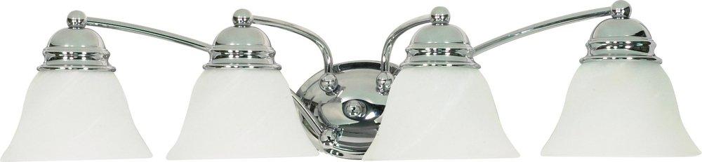 NUVO Polished Chrome 100W 4-Light Medium Base Bracket 