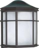 NUVO Textured Black 60W 1-Light 9-3/4 in. Outdoor Wall Sconce 