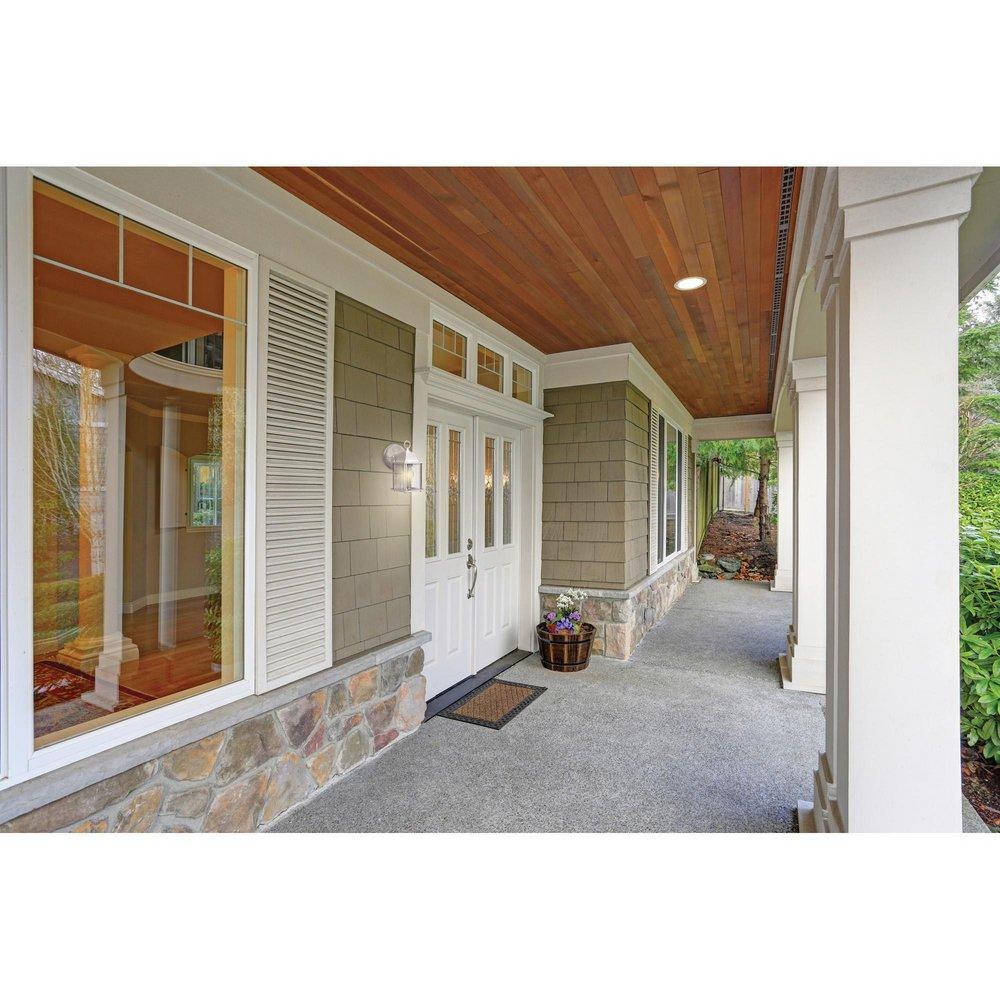 NUVO White 100W Medium Base Lantern 