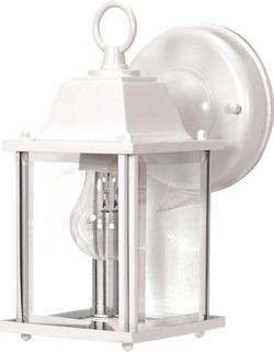 100W Medium Base Lantern in White