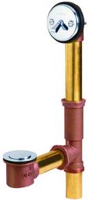Gerber Plumbing Polished Chrome 16 in. Brass Trip Lever Drain 