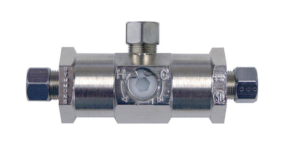 Symmons Industries Bronze Compression Mixing Valve 