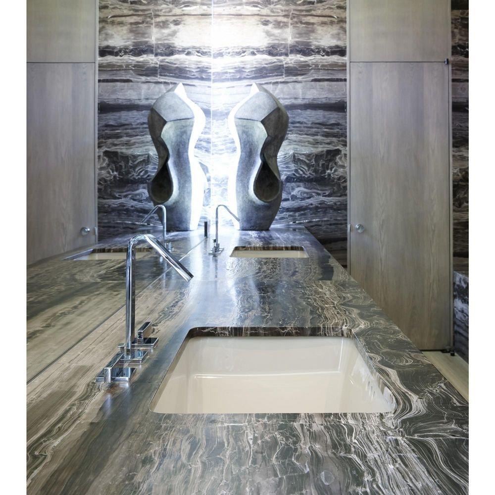 KOHLER White Undermount Basin 