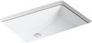 23-1/4 x 16-1/4 in. Rectangular Undermount Bathroom Sink in White