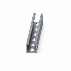 10 ft. Half Slot 1-5/8 x 1-5/8 12ga Aluminum Strut Channel