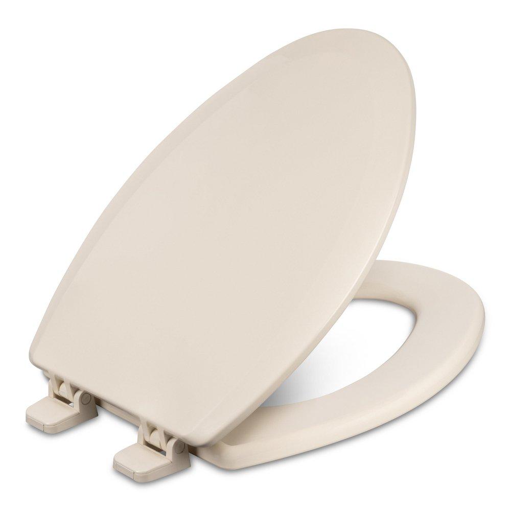 Centoco Manufacturing Bone Plastic Elongated Toilet Seat 