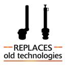 Lavelle Industries Black 3-5 gpf Plastic Rubber Flush Valve Assembly 