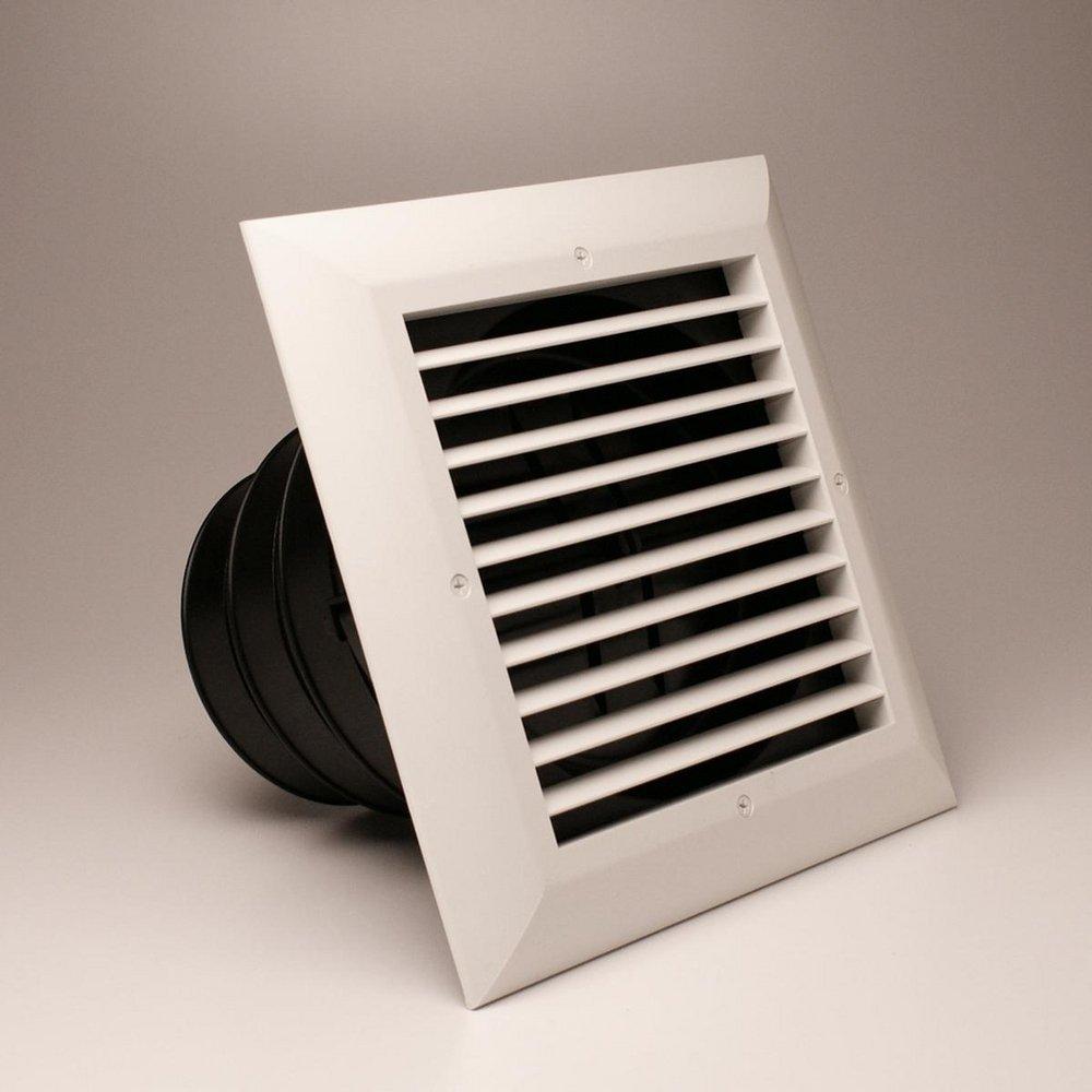 Rectorseal White Residential Ceiling Diffuser in White Plastic 