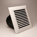 Residential 8 x 8 in. Ceiling Diffuser in White Plastic