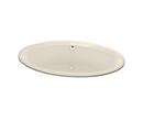 Bone 71-5/8 x 42 in. Whirlpool Drop-In Bathtub with Center Drain 