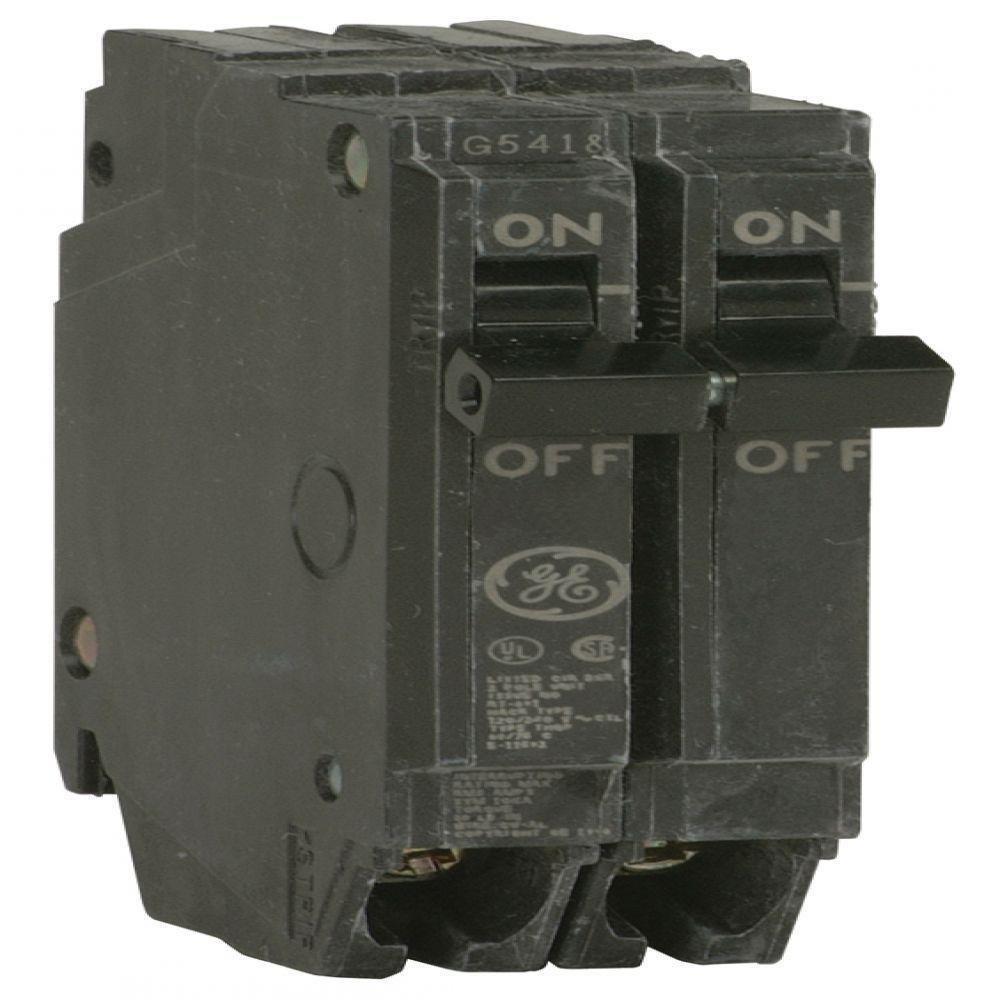 GE Industrial Systems 120/240V 2 Pole Circuit Breaker 