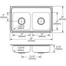 Halsey Taylor Grey Cane Apron 